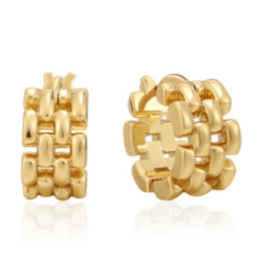 The Watch Band Earrings